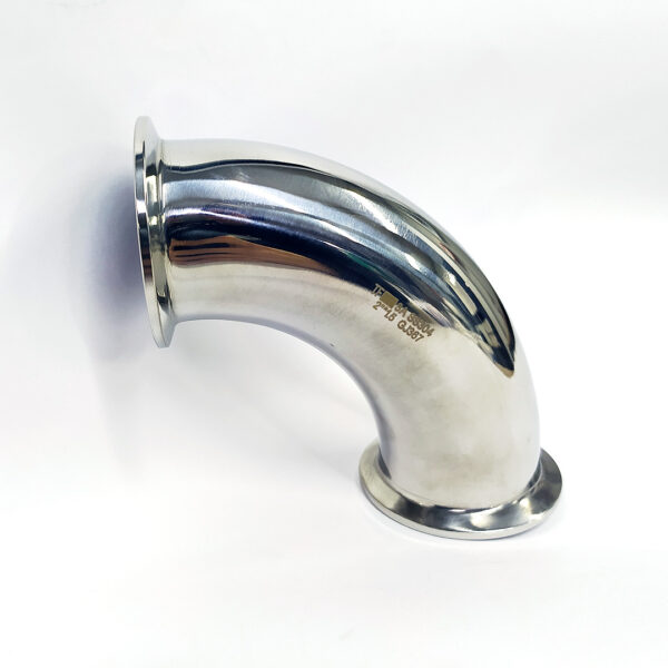 Codo Inoxidable Sanitario Clamp