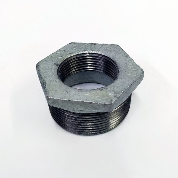 Reducción Tipo Tuerca - Bushing Roscada Galvanizado