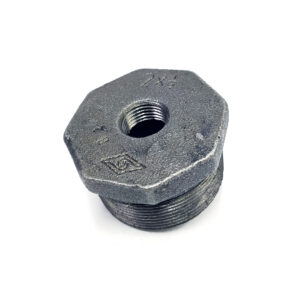 Reducción Tipo Tuerca - Bushing Roscada Hierro Negro