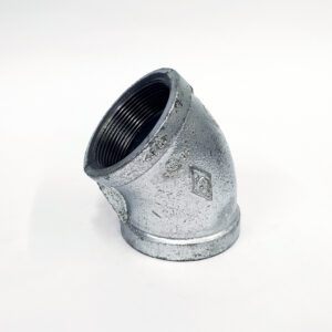 Semicodo Roscado Galvanizado