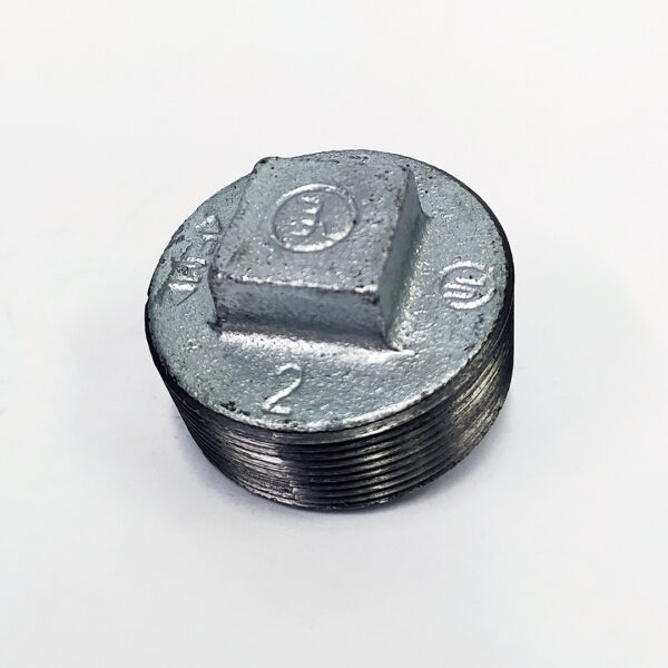 Tapón Macho Roscado Galvanizado