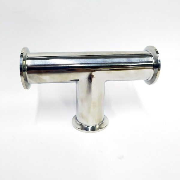 Tee Inoxidable Sanitaria Clamp