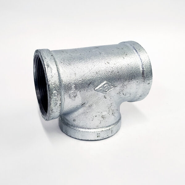 Tee Roscado Galvanizado