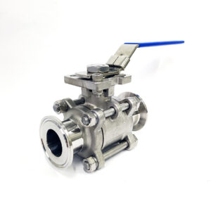 Válvula 4 Tornillos Inoxidable Clamp Mounting
